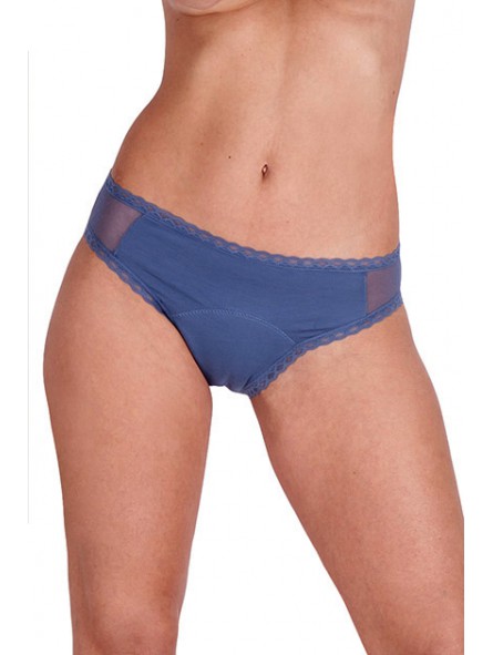 Braga Menstrual L - AZUL