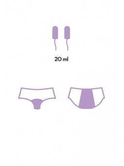 Braga Menstrual L - AZUL