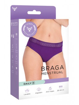 Braga Menstrual L - LILA