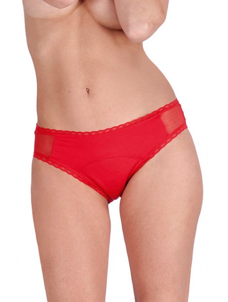 Braga Menstrual L - ROJO