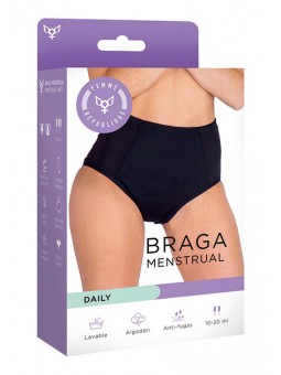 Braga Menstrual M - NEGRO