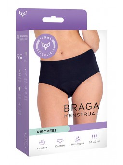 Braga Menstrual M - NEGRO