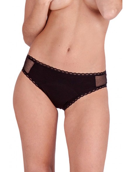 Braga Menstrual M - NEGRO