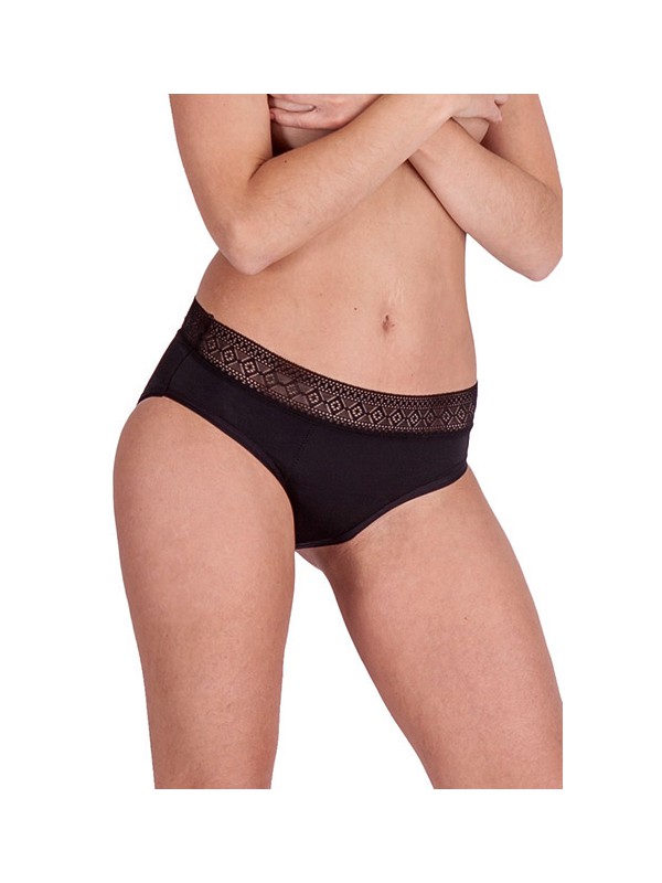 Braga Menstrual XL - NEGRO