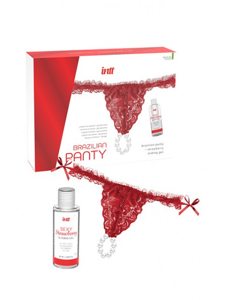 BRAZILIAN PANTY RED