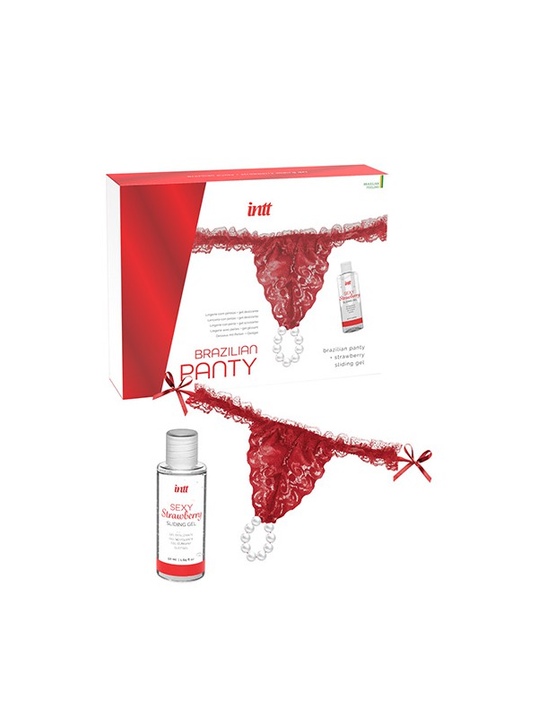 BRAZILIAN PANTY RED