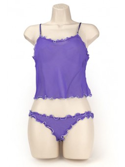 CAMI/THONG TRIM GRAPE M