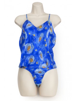 CAMI/THONG SET COSMIC XL