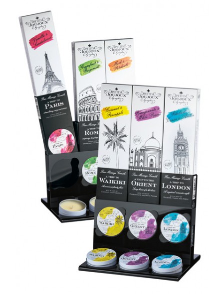 Candle display stand set