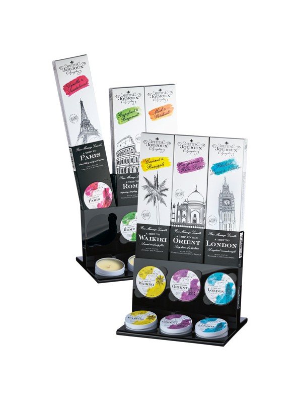 Candle display stand set