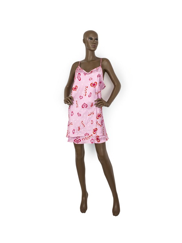 CHEMISE CHARMEUSE LOVE 2XL