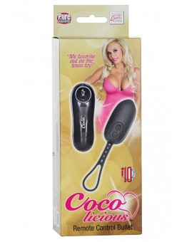 Coco Licious Remote Control Bullet - Black