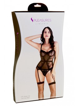Conjunto Bustier Negro TU