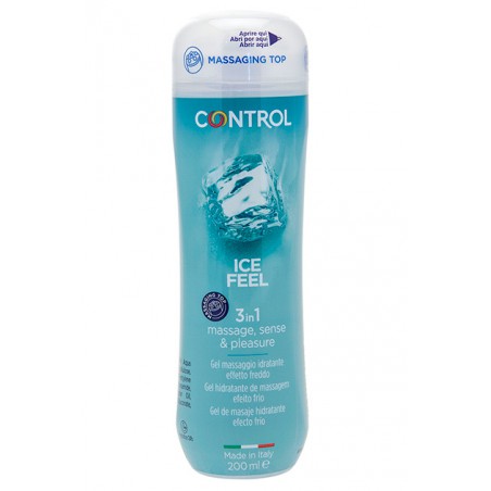 Control Ice Feel Massage Gel 3 In 1