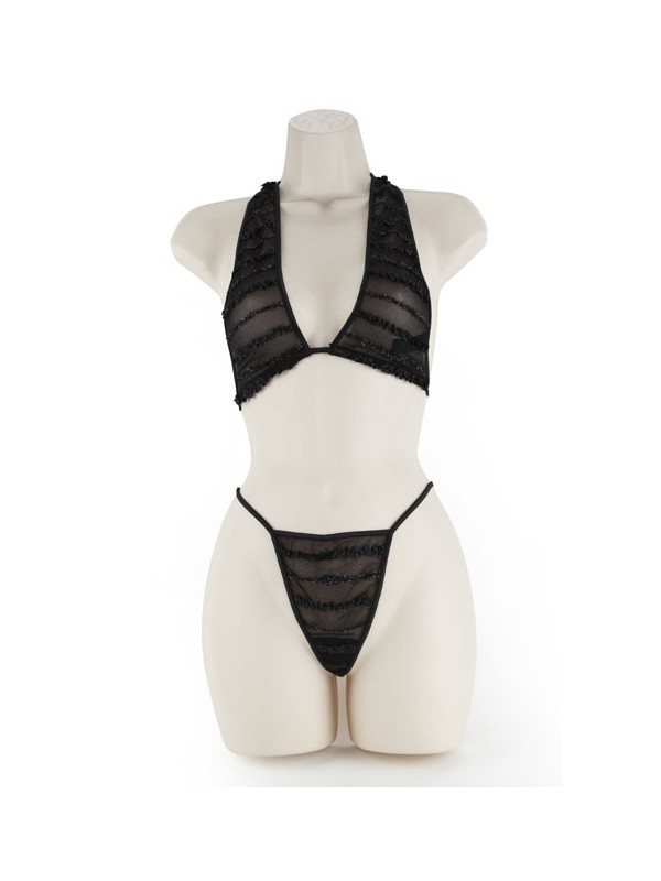 CROSS HALTER & G, RM BLACK L