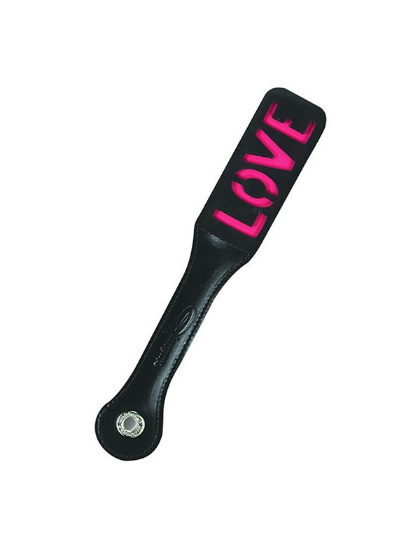 12" LEATHER LOVE IMPRESSION PADDLE
