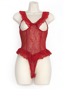 CUPLESS TEDDY ROJO L