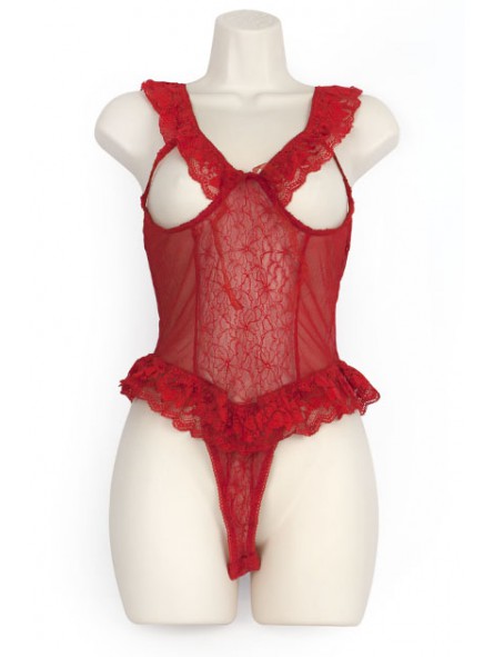 CUPLESS TEDDY ROJO M