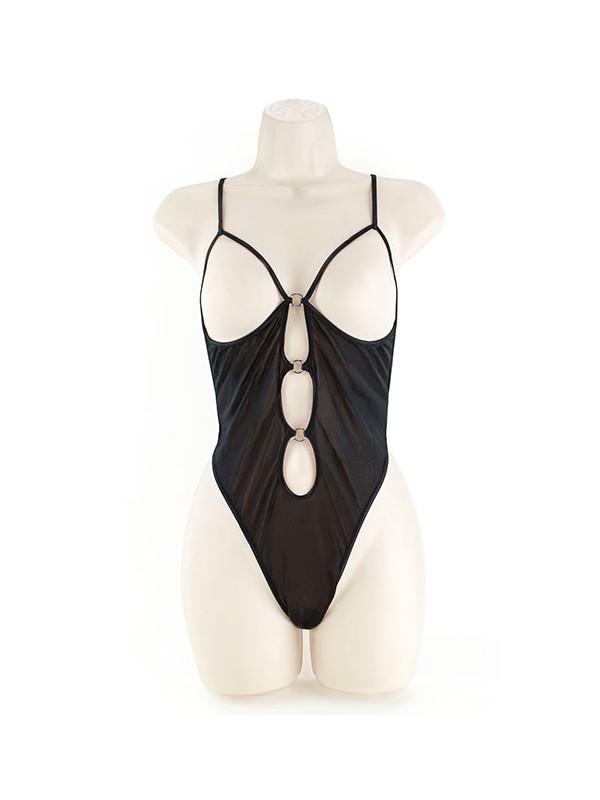 CUPLESS TEDDY, KNIT BLACK 2XL