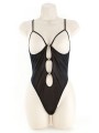 CUPLESS TEDDY, KNIT BLACK 2XL