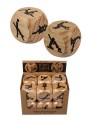 DADO DE MADERA KAMASUTRA