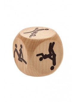 Dado Kamasutra de Madera