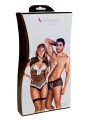 Disfraz Body-Boxer Negro/Blanco TU