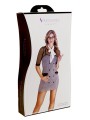 Disfraz profesora Set Negro/Blanco TU