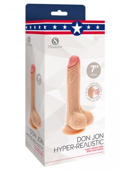 Don Jon HyperRealistic Dildo 18 cm