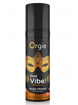 DUAL VIBE! SEX ON THE BEACH KISSABLE LIQUID VIBRATOR