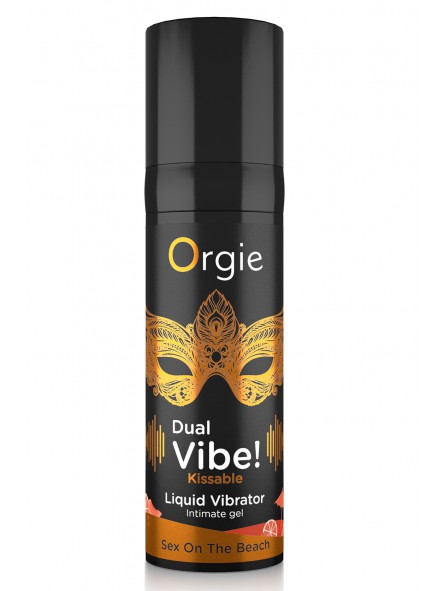 DUAL VIBE! SEX ON THE BEACH KISSABLE LIQUID VIBRATOR