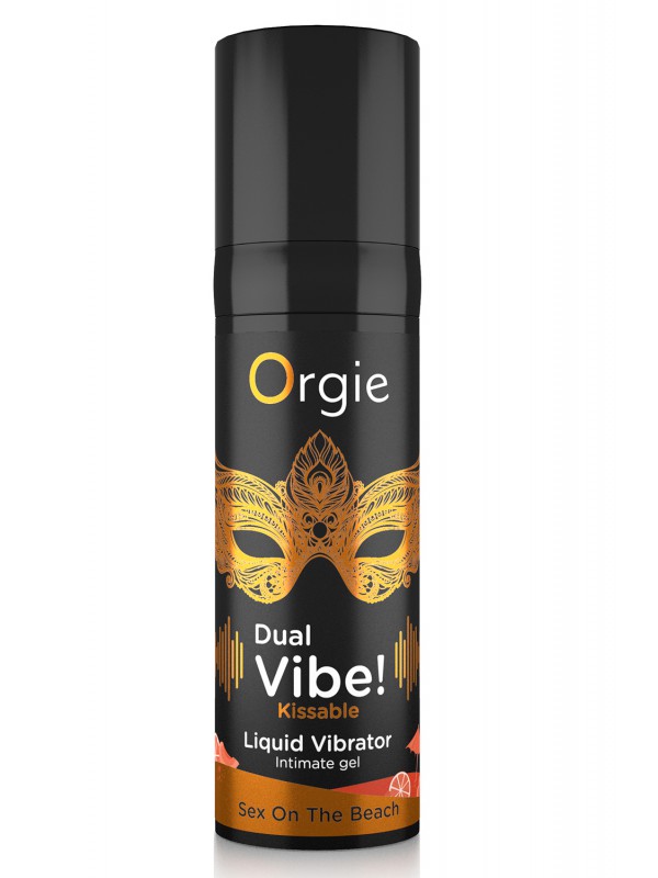DUAL VIBE! SEX ON THE BEACH KISSABLE LIQUID VIBRATOR