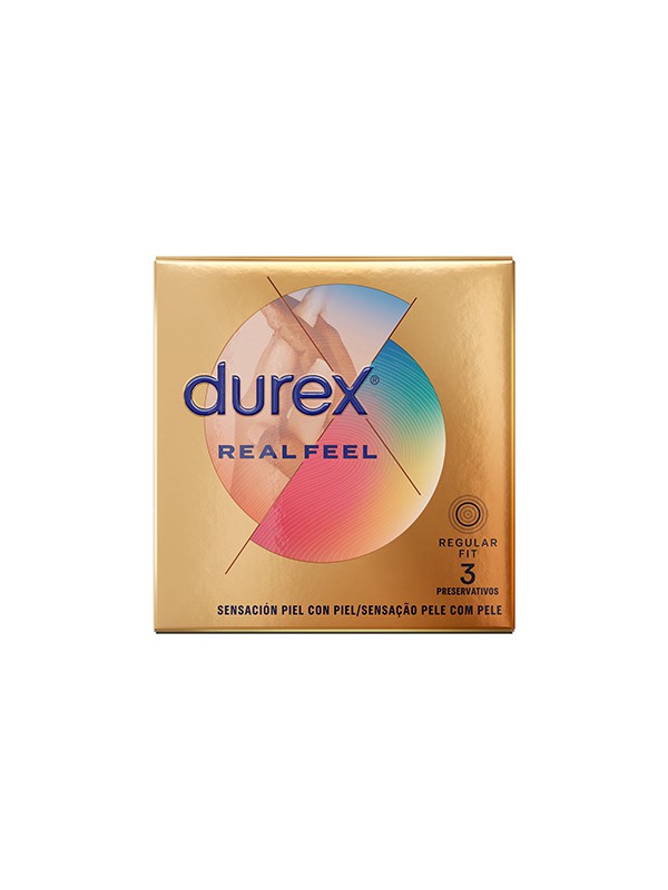 DUREX REAL FEEL 3UDS.