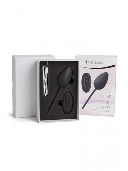 EGG VIBRATOR ODETTE - Black