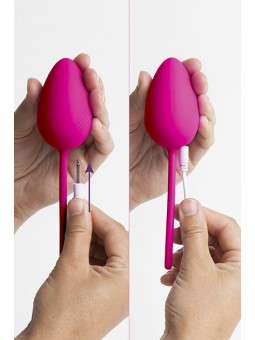 EGG VIBRATOR ODETTE - Cerise