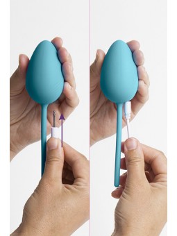 EGG VIBRATOR ODETTE - Turquoise