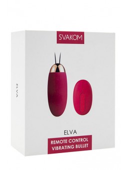 ELVA PLUM RED