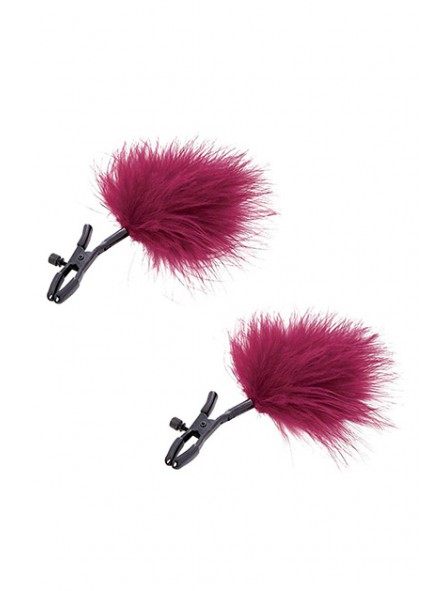 Enchanted Feather Nipple Clamps