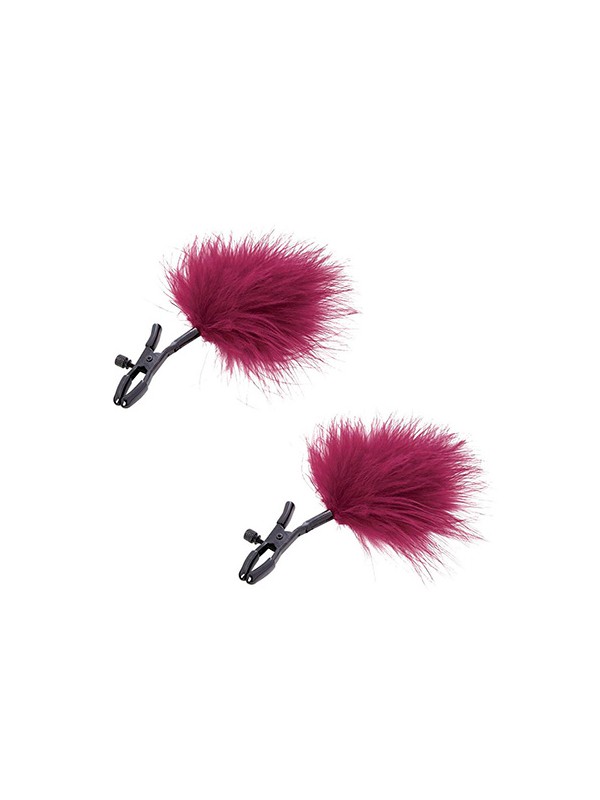 Enchanted Feather Nipple Clamps