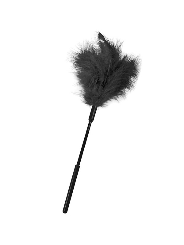 FEATHER TICKLER 7.. BLACK