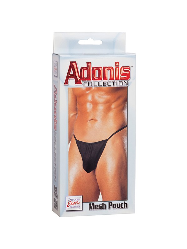 ADONIS - MESH POUCH - BLACK