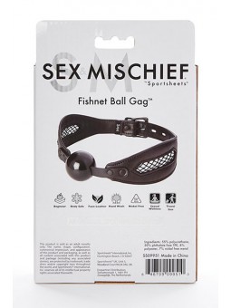 Fishnet Ball Gag