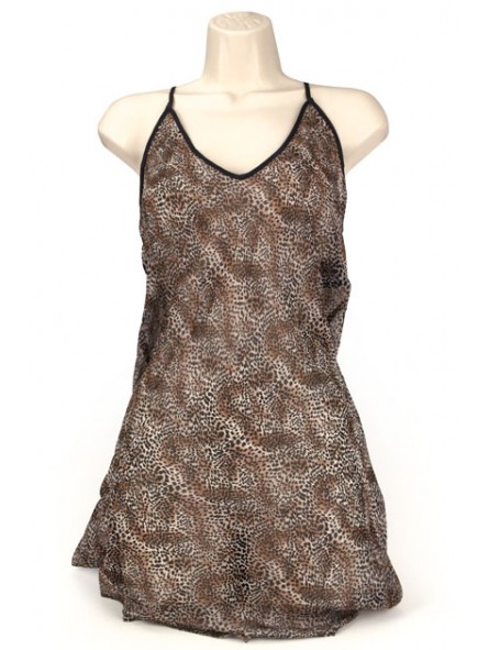 FLARED CHEMISE LEO M