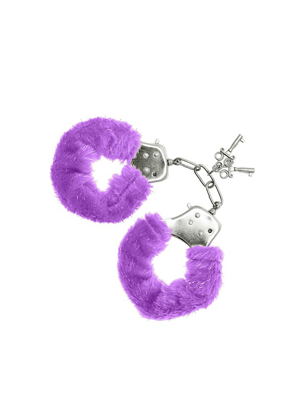 Furry Cuffs Purple