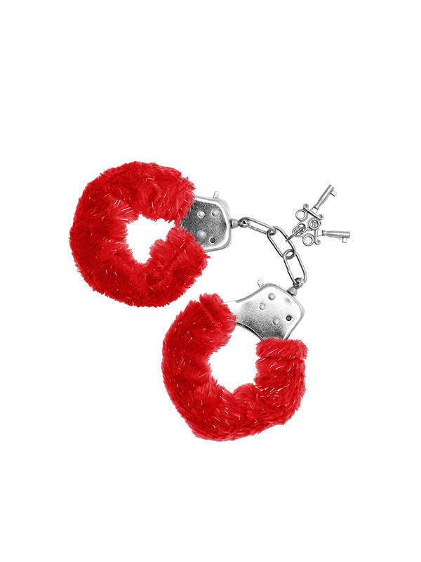 Furry Cuffs Red