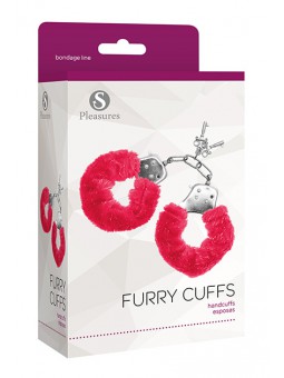 Furry Cuffs Red