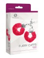 Furry Cuffs Red