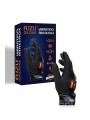 FUZU VIBRATING MASSAGE GLOVE RIGHT HAND MEDIUM - BLACK
