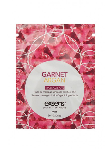 Garnet Argan Massage Oil 3ml.