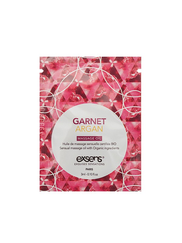Garnet Argan Massage Oil 3ml.